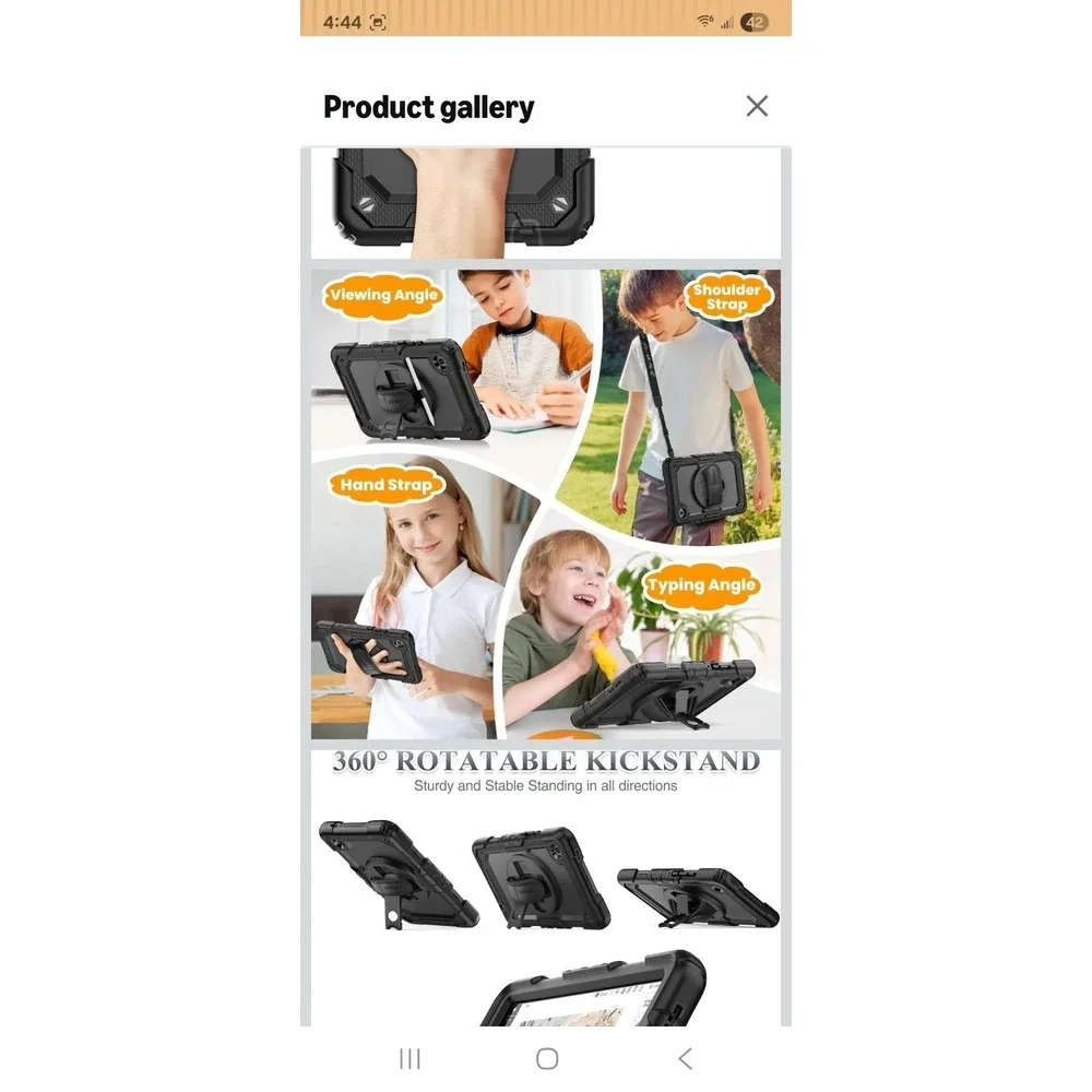 SEYMAC stock Case for Samsung Galaxy Tab A11 8.7'', Full-Body Drop Protection...